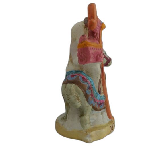 Santa’s of the Nations Hand Painted Porcelain Figurine Mexico 1991 Christmas - Picture 5 of 8